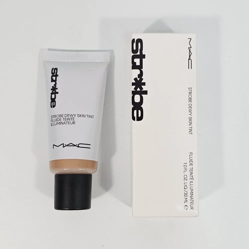 MAC Strobe Dewy Skin Tint Medium 3 | Radiant Hydrating Tint 1.0 fl oz New